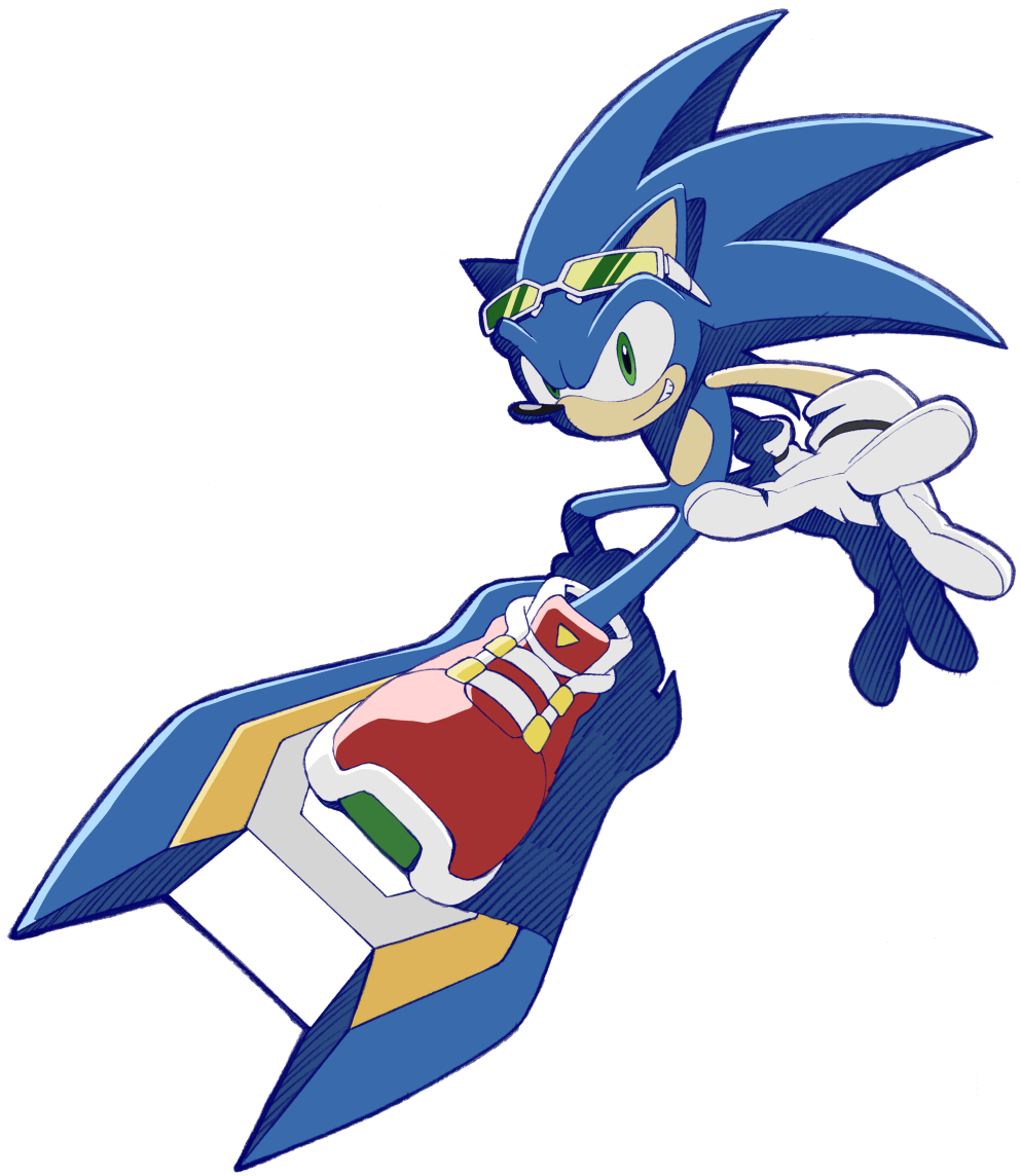 sonic pose maneira